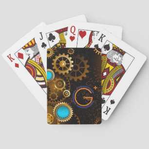 G+STEAM Anpassad design med växlar Casinokort