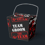 G-Team Bröllopsgille Take-Out Presentaskar<br><div class="desc">*Anpassa med din text och val av bakgrundsfärg.</div>