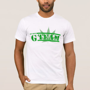 G-teamet Ogräs Lämnar Pot Älskare Tee Shirt