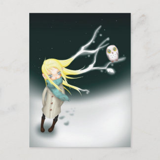 G-vintervykort Vykort