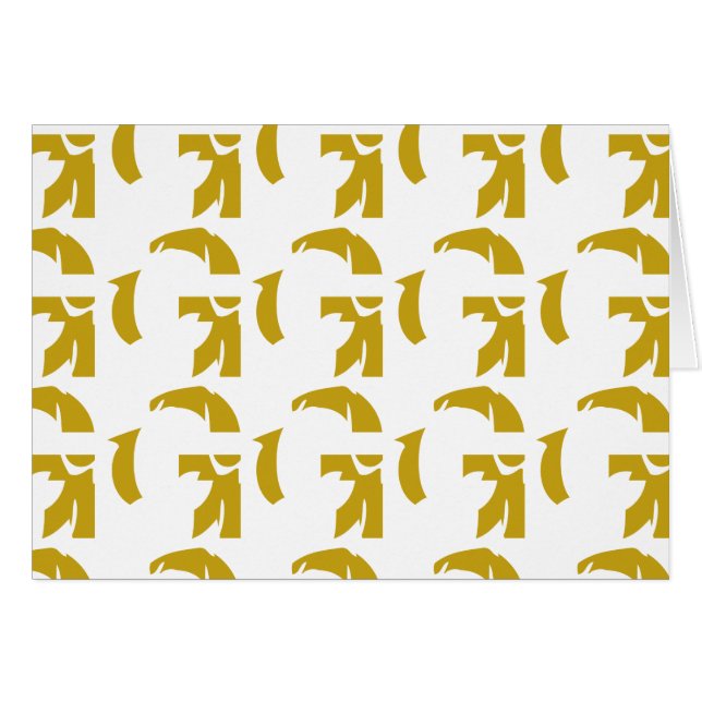 G von DogGe Hälsningskort (Framsidan Horizontal)