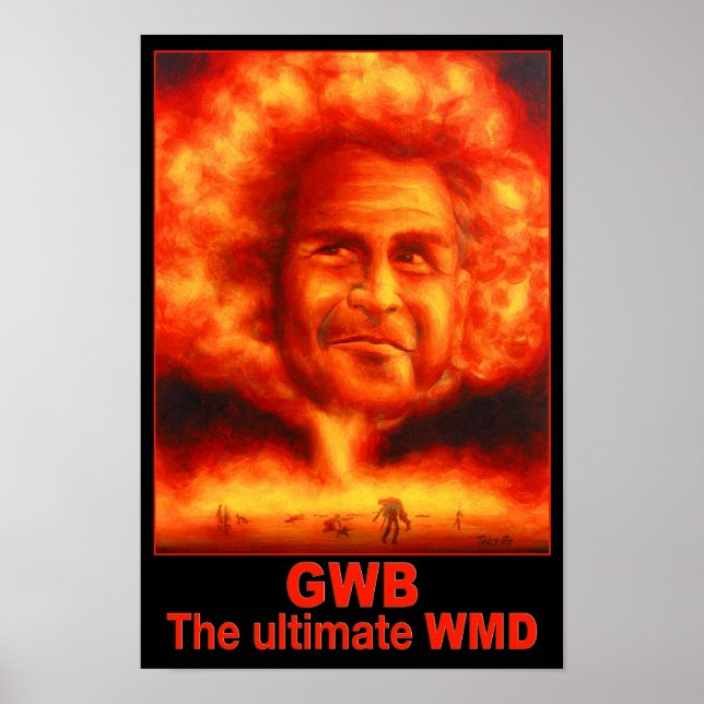 G W Bush - MKS Poster (Framsidan)