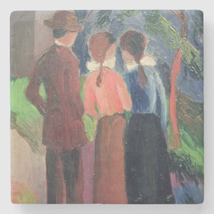 Gå, 1914 underlägg sten