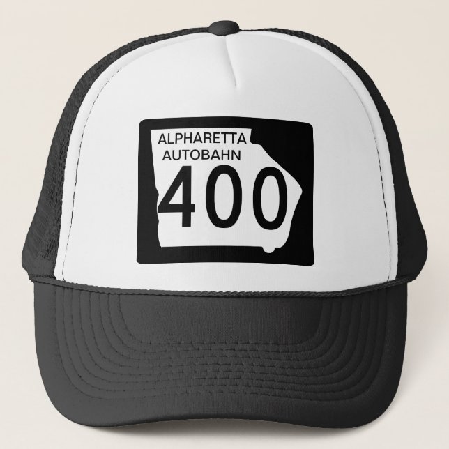 GA 400 "Alpharetta Autobahn" Keps (Framsida)