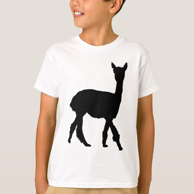 Gå Alpaca T Shirt (Framsida)