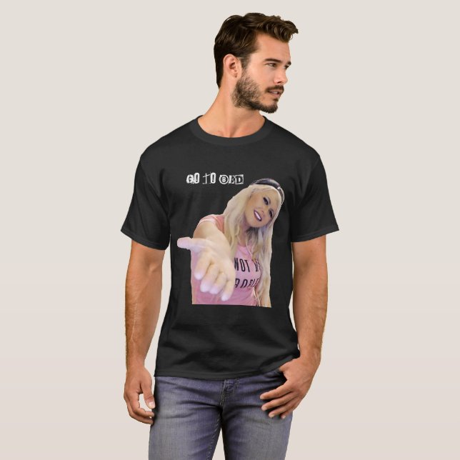 GÅ ATT BÄDDA NED! TEE SHIRT (Hel framsida)