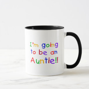 Gå att vara en Auntie Primär Färga Mugg