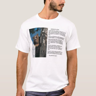 Gå att vara en björn t-shirt