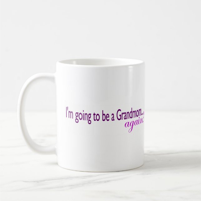 Gå att vara en Grandmom igen Kaffemugg (Vänster)