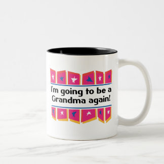 Gå att vara en mormor igen! Två-Tonad mugg