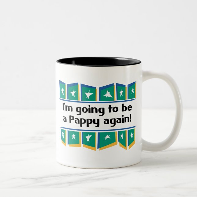 Gå att vara en Pappy igen! Två-Tonad Mugg (Höger)