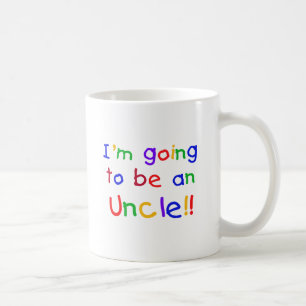 Gå att vara en Uncle Primär Färga Text Kaffemugg
