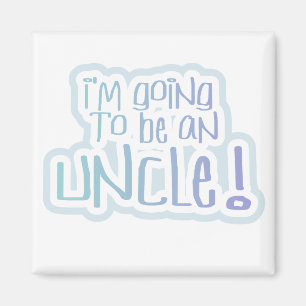 Gå att vara en Uncle Tshirts och gåvor Magnet