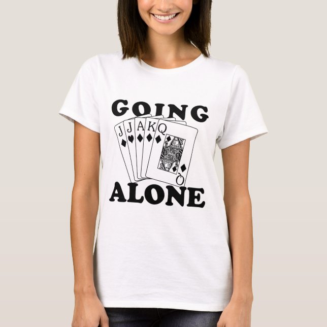 Gå bara tee shirt (Framsida)