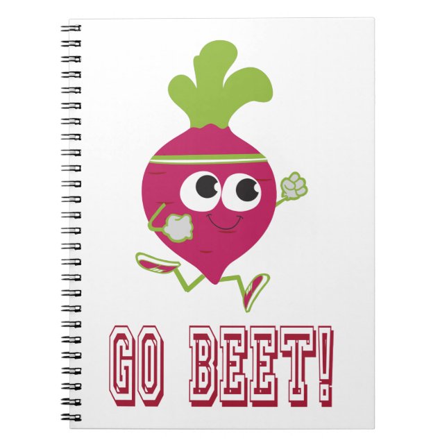 Gå, Beet! Anteckningsbok Med Spiral (Framsidan)