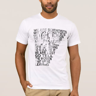 Gå berättar kvinnorna tee shirt