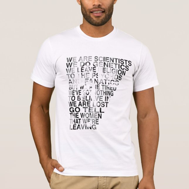 Gå berättar kvinnorna tee shirt (Framsida)