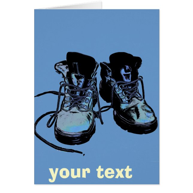 Gå bort från Indo longe Aller-loin Hälsningskort (Framsidan)