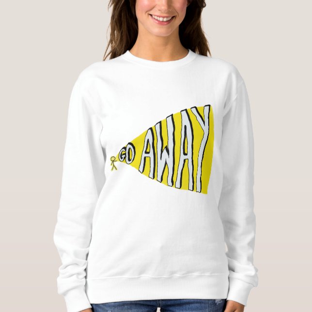 Gå bort från Self Kärlek Lämna mig ensam T Shirt (Framsida)