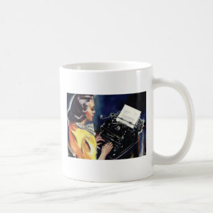 Gå bort! Mig förmiddaghandstil! --Berätta dem d Kaffemugg
