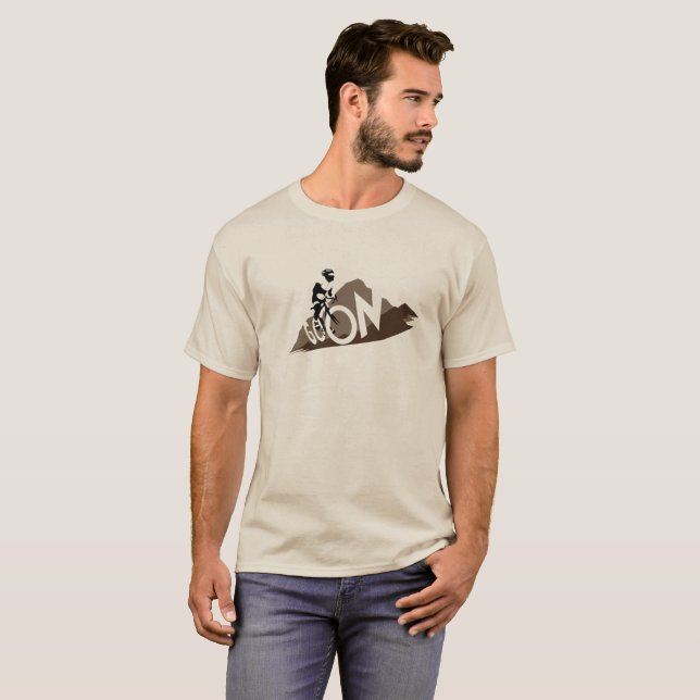 GÅ, Cyclist! T-shirt (Hel framsida)