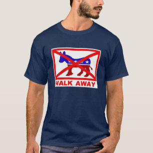 Gå den Away populära politiska T-tröja T Shirt