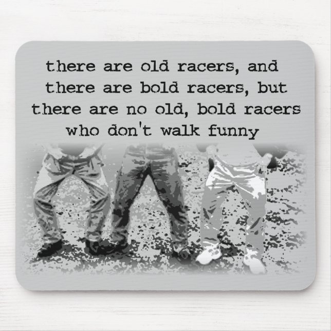 Gå den roliga smutscykelmotocrossen Mousepad Musmatta (Framsidan)