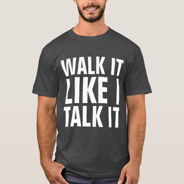 GÅ DET SOM JAG PRATAR T-Shirts (Framsida)