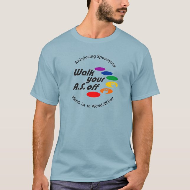 Gå din A.S. Av T-shirt (Framsida)