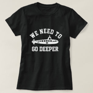 Gå djupare t shirt