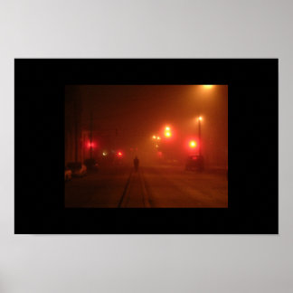 Gå efter Mörk Poster