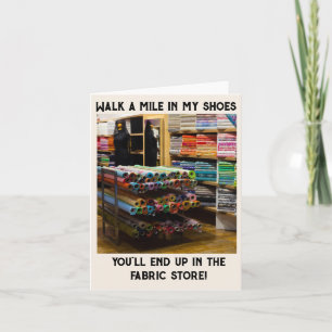 Gå en mil i mina skor kort