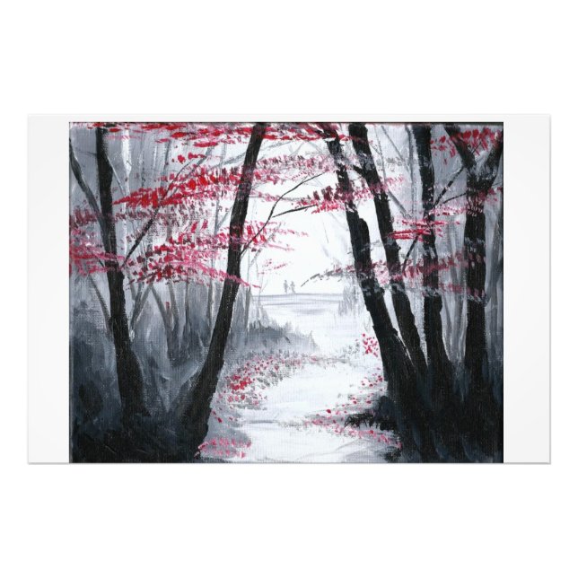 Gå Ensam tillsammans Fototryck (Framsidan)