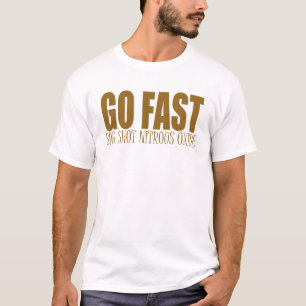 gå fastar salpeter- oxidtävla t-shirt