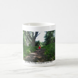 Gå fett, modigt och följ yoen… kaffemugg
