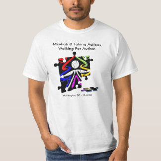 Gå för Autism talar nu Tee Shirt