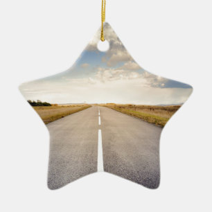 Gå för det julgransprydnad keramik