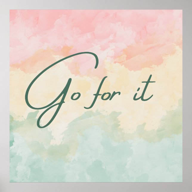 Gå för det poster (Framsidan)