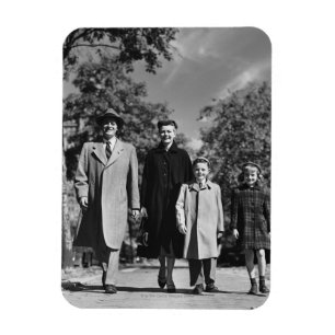Gå för familj magnet