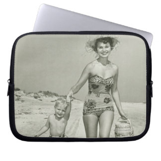 Gå för mor och för Son Laptop Sleeve