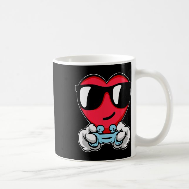 Ga för spelarstyrenhet för bildspel i Valentines d Kaffemugg (Höger)
