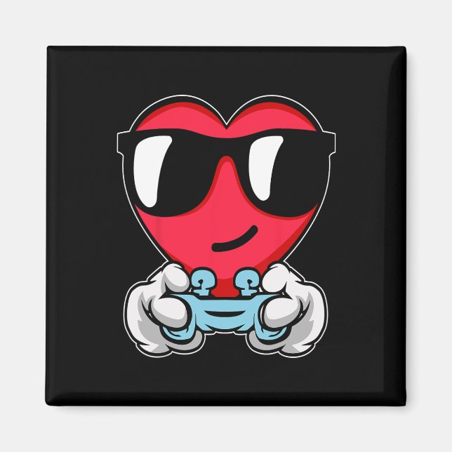 Ga för spelarstyrenhet för bildspel i Valentines d Magnet (Framsidan)