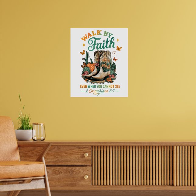 Gå förbi Faith... Poster (Vardagsrum 2)