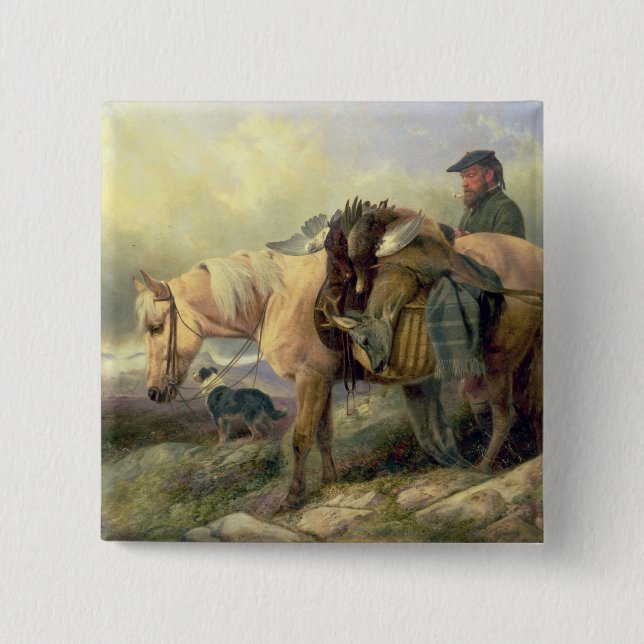 Gå från backen tillbaka, 1868 knapp (Framsida)