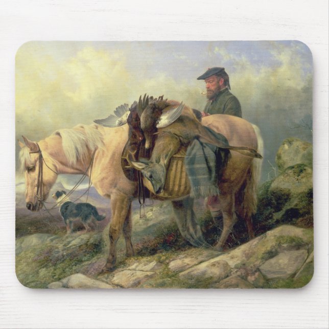 Gå från backen tillbaka, 1868 musmatta (Framsidan)