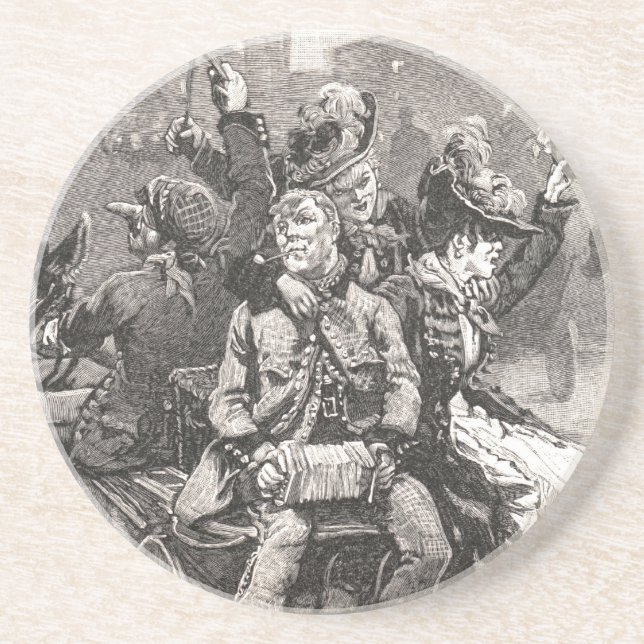 Gå från Derbyen tillbaka Underlägg Sandsten (Framsidan)