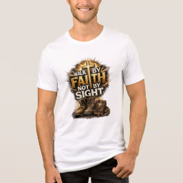 Gå genom tro, inte genom syn t shirt