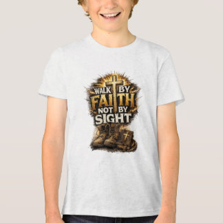 Gå genom tro, inte genom syn t shirt