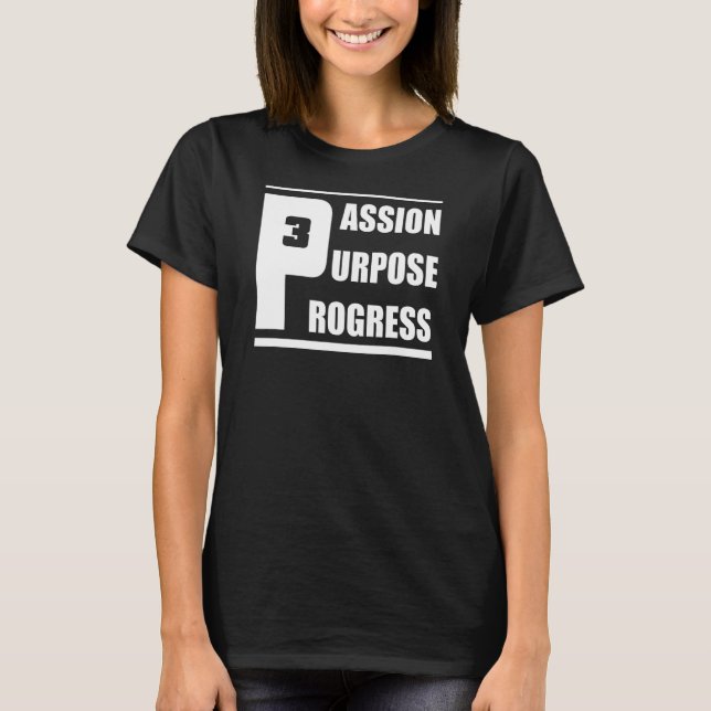 Gå-get för lösenordsmotivering - förlopp t shirt (Framsida)
