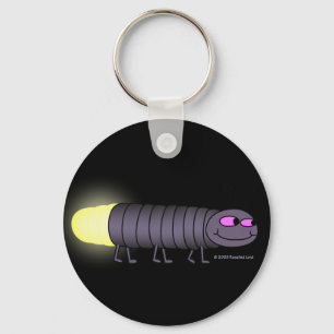 Gå Glowworm Keychain Nyckelring
